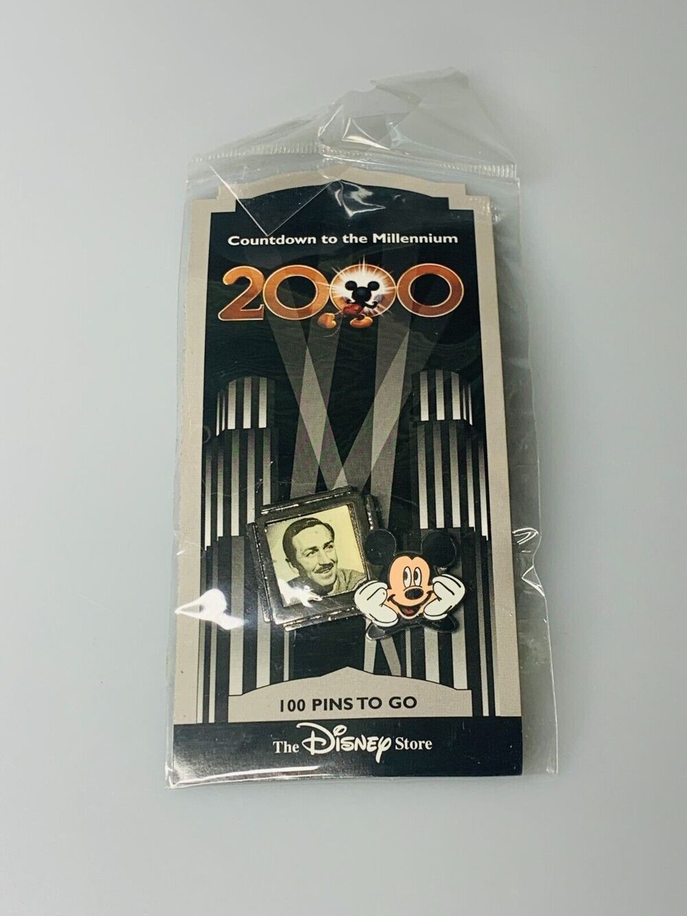 NEW Disney Collector's Pin Countdown to the Millennium #101 Walt and Mickey